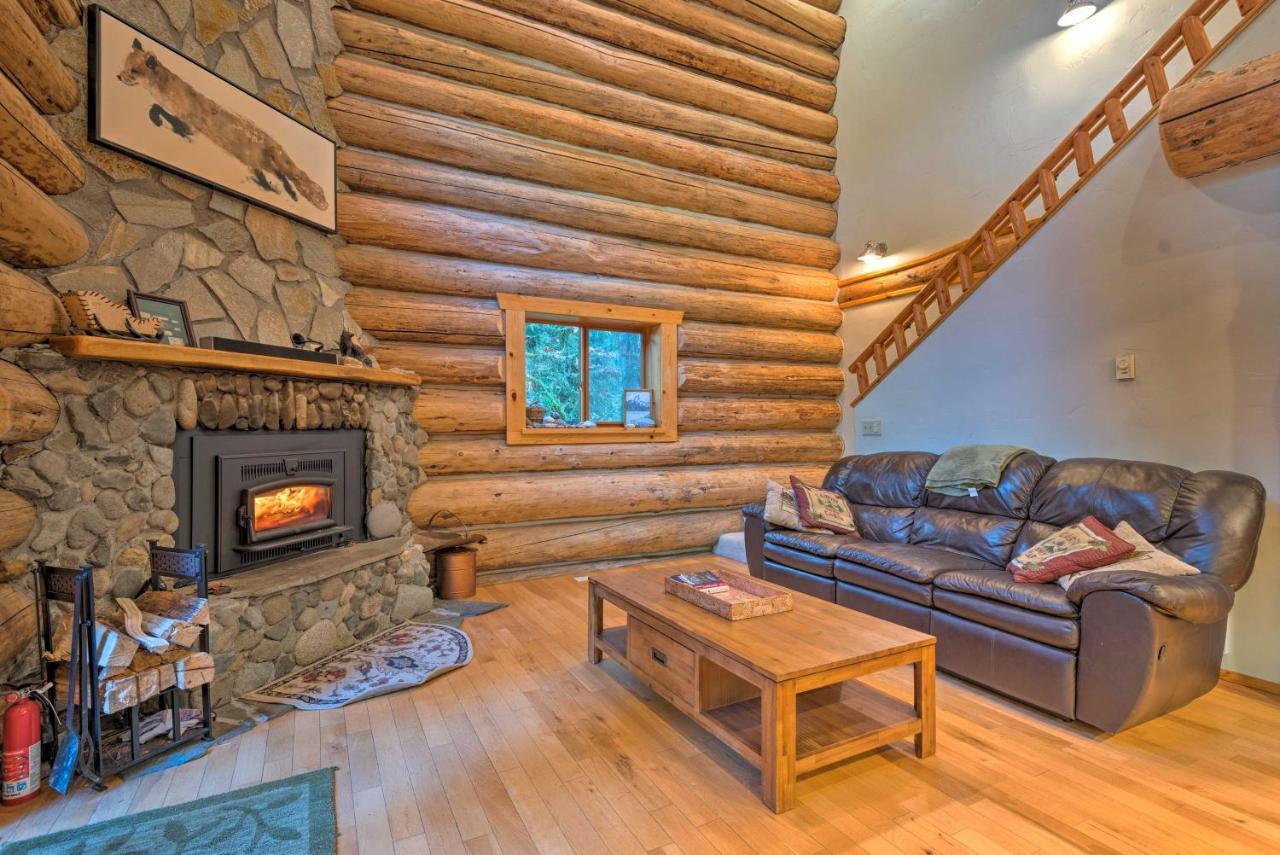 Riverfront Gold Bar Log Cabin Near Stevens Pass! Exterior foto
