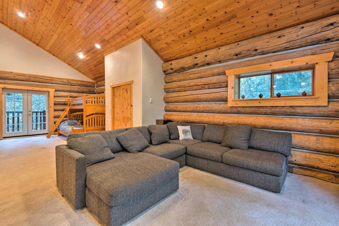 Riverfront Gold Bar Log Cabin Near Stevens Pass! Exterior foto